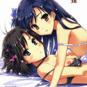 ▲【エロ同人】おっぱいを大きくする方法…それは男の人にもんでもらうことよ！「アイドルマスター/如月千早＆菊地真」【28枚】