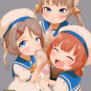 【艦これ】やっぱりロリ美少女がちょっと過激な調教を通して成長していく作品は素晴らしい！wwめちゃくちゃ嫌がってたふーふちゃんもみとちゃんとよつちゃんと同じように提督ザーメンでぽっこりお腹にww