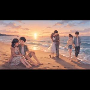 海岸で乱交したことがある